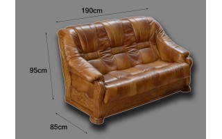 Sofa DALLAS 3osobowa/ tkanina
